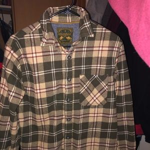 Mens Button Down Flannel